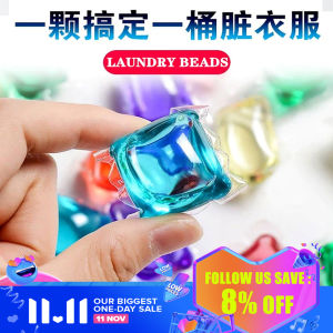 *Ready Stock* 20/100pcs Laundry Capsules Laundry Beads Ball Mixing colors Condensation Beads Wash Balls Washing Beads Laundry Bags 抖音网红同款洗衣凝珠 洗衣液8G洗衣珠浓缩洗衣液日化用品洗衣液