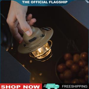 [CHAMAIR STORE] LED Camping Lamp 1200mAh Retro Atmosphere Chandelier 2700K/6500K IPX4 Waterproof