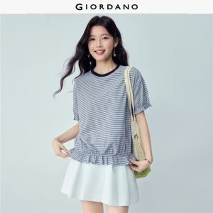 Giordano Women Women T-Shirt - Loose Fit Free Shipping 05326418