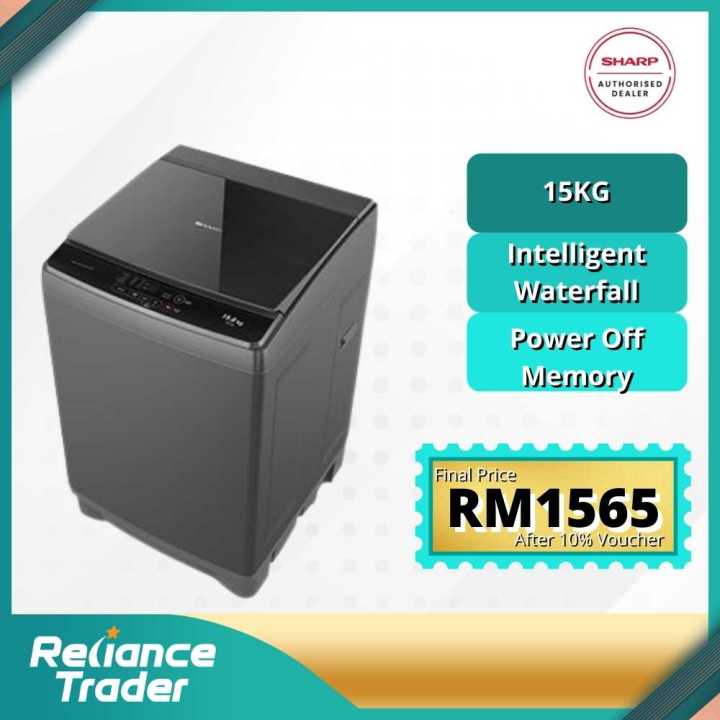 Sharp ESX159 15Kg Full Auto Washing Machine ESX159 / ESX1521 Lazada