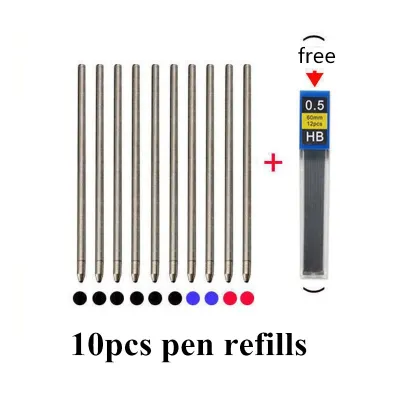 AICRANE Metal ball pen set Multicolor Pen 4 In 1 Gravity Sensor Ballpoint Pen 3 Colors Ball Pen and 1 Mechanical Pencil Office School Stationery