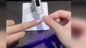 3-in-1 Handheld UV Nail Light Kit - Portable Stand with LCD Display - Cordless UV LED Nail Lamp for Home DIY Manicure