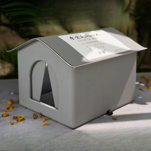 Cat House Weatherproof Safe Outside Winter Warm Pet Sleeping Bed Outdoor Foldable Small Dog Puppy Supplies