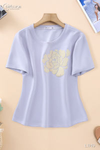 Áo thun thiết kế trẻ trung thời trang với chất liệu Thun Cotton mềm mịn thoáng mát AN4L1149 Thương hiệu Thiều Hoa