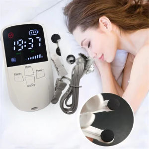 Vagus nerve stimulation device Insomnia Anxiety Depression CES Sleeping Therapy Microcurrent Stimulator Sleep Aid