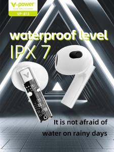 V-POWER B13 Bluetooth V5.3 True Wireless Stereo Earphone Built-in Microphone Noise Cancellation