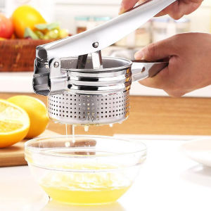 Dụng Cụ Ép Cam Chanh Inox Cầm Tay Đa Năng Dụng Cụ Ép Hoa Quả Rau Củ Mẫu Mới Thao Tác Đơn Giản