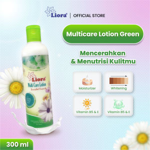 LIORA Whitening Body Lotion (Green) | Handbody Pencerah Kulit