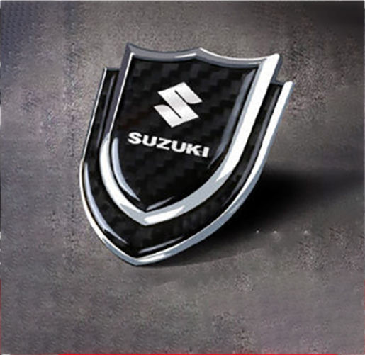 ZR For 1 Piece Aluminum Alloy Carbon Fiber Car Sticker For Suzuki
