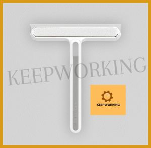 KEEPWORKING stock no. ZZZ 3 in 1 Automobile Glass Cleaning Brush / Bathroom Mirrors Window Glass Sponge Brush / Car Windshield Window Silicone Wiper / Household Multifunction Cleaning Tools