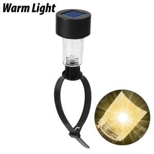 ไฟสวนพลังงานแสงอาทิตย์ LED พร้อมสระว่ายน้ำสายรัดสายไฟราวพลังงานแสงอาทิตย์กันฝนหิมะกลางแจ้งลานสวนไฟกลางคืนแสงเซนเซอร์ความสว่างอัตโนมัติ