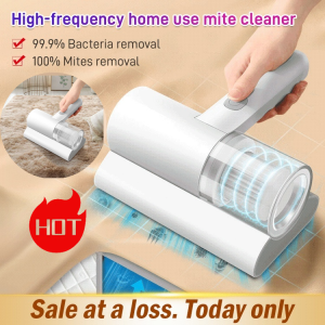 🔥Hot Sale 🔥High-frequency Home Use Mite Cleaner Household Mite Machine Intelligent Rechargeable Bedmite Machine Handheld Mattress Dust Mite Remover Ultraviolet Sterilization Bedding Sanitizer Machine  Smart Charging  Dust Mite Eliminator