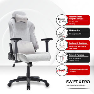 Swift X Swift X Pro Gaming Chair Ergonomic Office Chair Kerusi Gaming