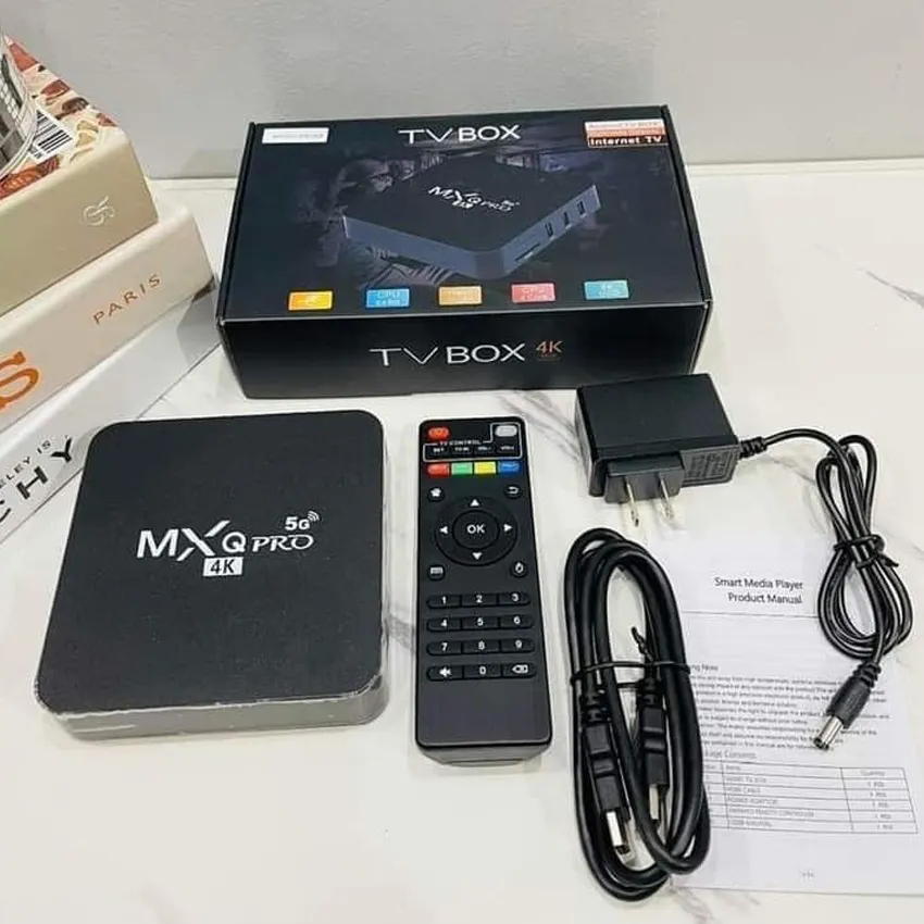 MXQ PRO Smart TV Box 4K HD 64GB+512GB WiFi Connection