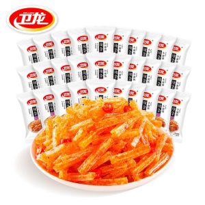 卫龙小面筋Spicy strips 23g/pack homemade spicy snacks