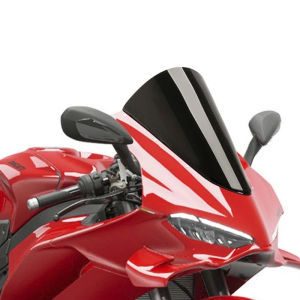 QMSTART Racing Motorcycle Front Windscreen Windshield Screen Shield Wind Deflector For DUCATI Panigale V4 V4S V 4 S 2025-2026