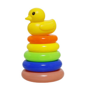 Rainbow Stacking Ring Tower Stapelring Kids Montessoris Toys Teaching Aids Wood Baby Toys Gift Stack