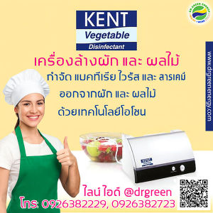🍃 สดใหม่ทุกคำ! Dr. Green Energy ส่งตรง Kent Ozone Purifier 🚿 ล้างไว ส่งฟรี เก็บเงินปลายทาง