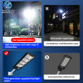 KKSKY Solar Lights With Solar Panel Wall Light Original 2 Side 400W 800W Led Outdoor Waterproof Solar Street Light Motion Sensor Flood Lamp. 