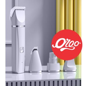 Bộ Cắt Tỉa Lông Chó Mèo Thông Minh 4 trong 1 (4in1) Tỉa Lông Chó Mèo Mài Móng Chân Chó Mèo Kiêm Tỉa Lông Bàn Chân