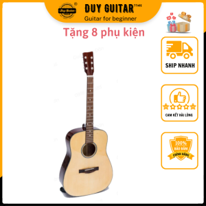 Đàn guitar acoustic DVE70D Duy Guitar Store dành cho bạn mới tập