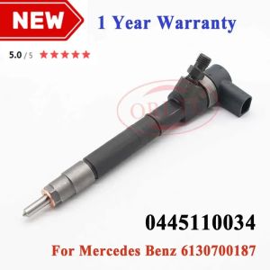 0445110034 Fuel Injection 0 445 110 034 Diesel Injector Nozzle 0445 110 034 6130700187 for Benz Engine A6130700187