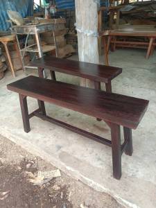 ม้านั่งไม้แผ่นเดียว ม้านั่งสนาม ม้านั่งยาว ม้านั่งไม้ เก้าอี้ไม้ เก้าอี้ยาว ม้านั่งกลางแจ้ง เก้าอี้สนาม Bench Chair Wood