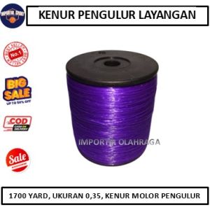 Kenur Pengulur Layangan 1 Pcs Size Sedang 1700 Yard Untuk Tali Benang Layang layang