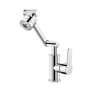 Universal Swivel Faucet 1080 °Swivel Robotic Arm Swivel Extension Faucet Splash Filter