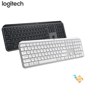 Bàn phím không dây Bluetooth Logitech MX Keys - đèn nền cảm biến kết nối 3 thiết bị sạc nhanh USB-C phù hợp Mac/ PC - BH chính hãng 1 năm