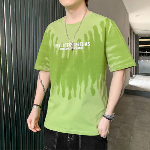 LHSunday ขายดี ⚔️ เสื้อผู้ชายสไตล์เกาหลี เสื้อผู้ชายสีพื้น สกรีนลายมัดย้อม สีละมุนละไมมากกก ใส่ได้ทุกโอกาส ไม่ซ้ำใคร ผ้านิ่ม ใส่สบาย แมทช์ได้ทุกลุค🧸 มันเริ่ดดด🥰