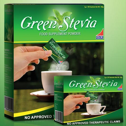 GREEN STEVIA 100 Natural Sweetener 1gram x 30 sachet Lazada PH