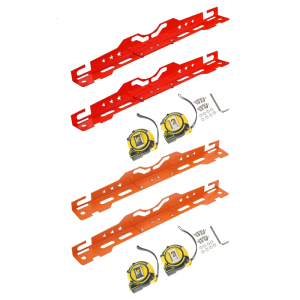 Wheel Alignment Tool Heavy Duty Aluminum Toe Plates Precise Calibration Tool for Accurate Calibration & Easy Storage