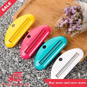 [COD] Toothpaste Squeezer Manual Squeezed Toothpaste Tube Clips Multifunction Facial Cleanser Dispenser Squeezer Bathroom Accessories