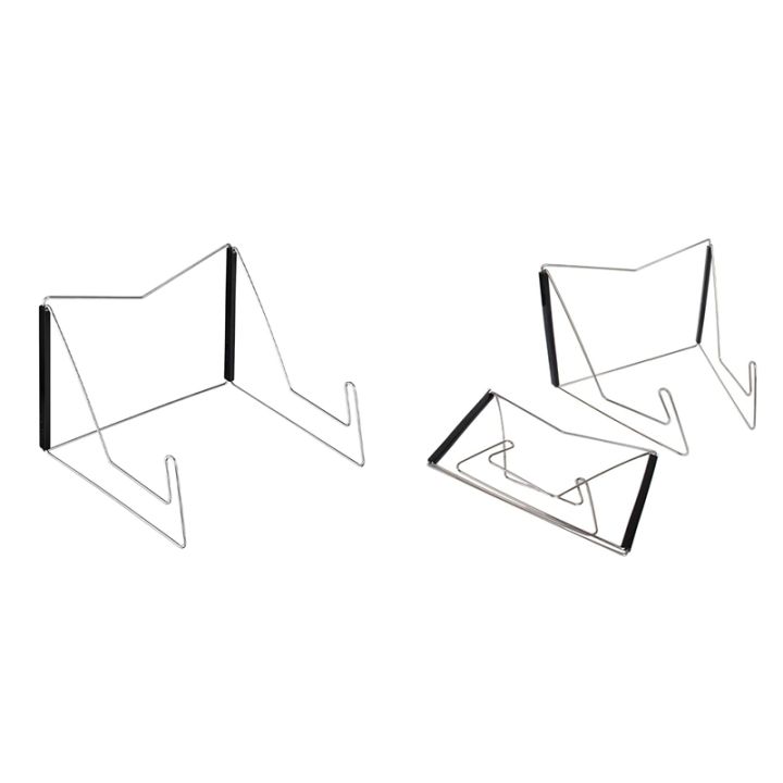 Book Display Stand Textbook Stands Collapsible Metal Bookstand Easel