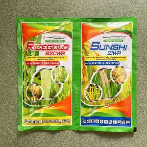 [10 Cặp] đạo ôn - vi khuẩn Ricegold - 20gr - Sunshi - 20gr - Giúp Cây Xanh Mướt - Sạch Bệnh Đạo Ôn - Cháy Bìa Lá - Lem Lép Hạt LÚA