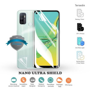 Oppo A31 - A33 - A53 - A76 - A74 - A91 - A92 Antigores Jelly Hydrogel Film Screen Guard Protector