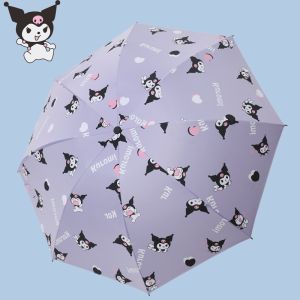 Sanrio Sunny Automatic Umbrella Anime Cartoon Hello Kitty Kuromi Cinnamoroll Pochacco Anti-UV Dual-purpose Umbrella Kawaii Gift