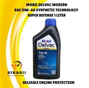MOBIL Delvac Modern SAE 15W-40 Super Defense API CI-4 Synthetic Technology 1L