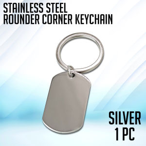 Risefully Key Holder in Silver/Black - High-Quality Metal Keychain