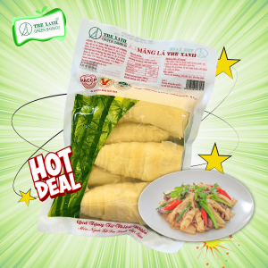 Măng Lá Búp Tre Xanh An Thịnh 450g Măng Sạch Tươi