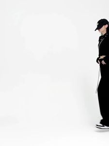 Pink Sweatpants for Women Spring and Autumn New High-Waisted Loose Straight-Leg Pants Draped Floor-Length Casual Wide-Leg Pants for Women