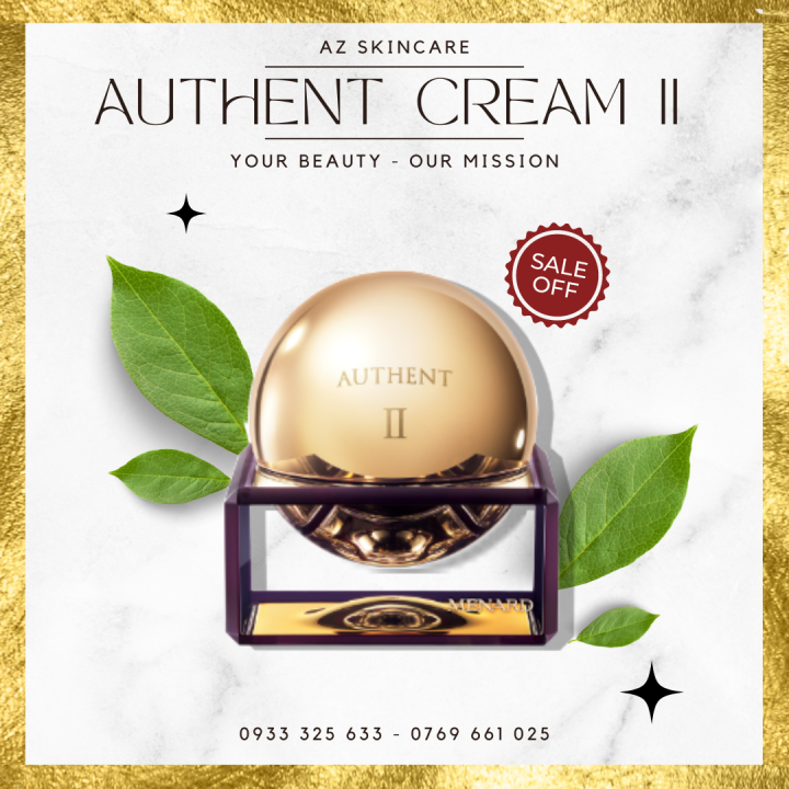 Kem Dưỡng Tái Sinh Làn Da Từ Tế Bào Gốc MENARD Authent Cream