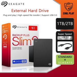 Seagate ฮาร์ดไดรฟ์ภายนอก External Hard Disk ฮาร์ดดิสพกพา HDD 4TB/2TB/1TB USB3.0 Harddisk External ฮาร์ดดิสก์ความเร็วสูง