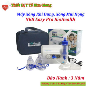 Máy Xông Khí DungXông Mũi Họng NEB Easy Pro Biohealth Bảo Hành 3 Năm