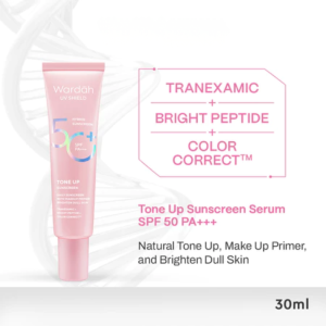 Wardah UV Shield Sunscreen Tinted Tone Up SPF 50 PA  Menyamarkan Noda Hitam & Tidak Lengket XX407