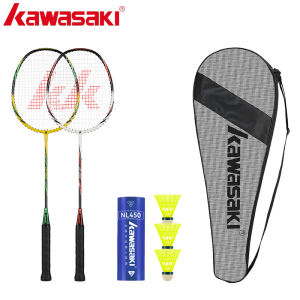 Kawasaki Badminton Racket 1U Aluminum Alloy Frame Badminton Racquet With String UP-0160 With Free Gift Shuttlecock2026