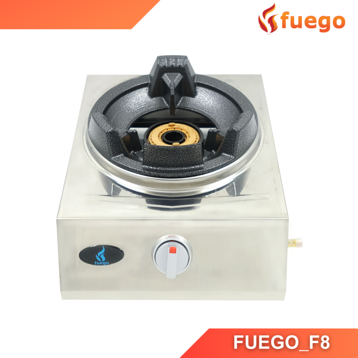 Single Burner High Pressure Automatic Ignition Cast Iron FUEGO F8 Gas Stove  Commercial Grade Heavy Duty Lazada PH