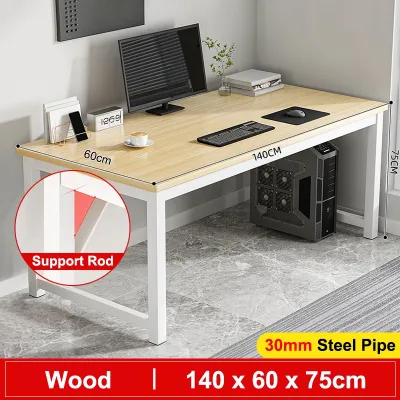 STON Computer Table Notebook Simple Modern Meja Komputer Student Study Office Desk Reinforced Writing Desk Meja Belajar 电脑桌/学习桌