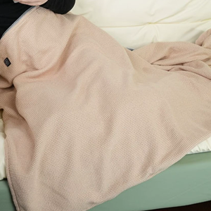USB Powered Heated Blanket Soft Electric Heating Shawl Wrap For Home Office Travel Use with 3 Heat Adjustment Setting